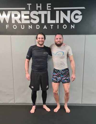 Sonny Brown training Jiu-Jitsu with Craig Jones