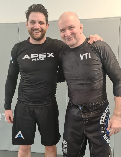Sonny Brown training Jiu-Jitsu with John Danaher